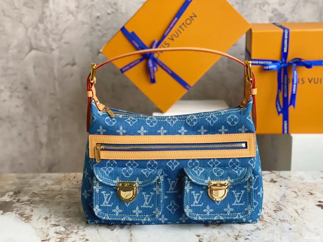 VINTAGE VUITTON DENIM LOUIS 0629